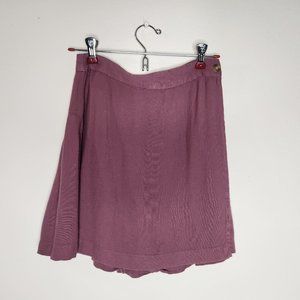 Sim & Sam Women's XS Blush Pink Mini Wrap Skirt